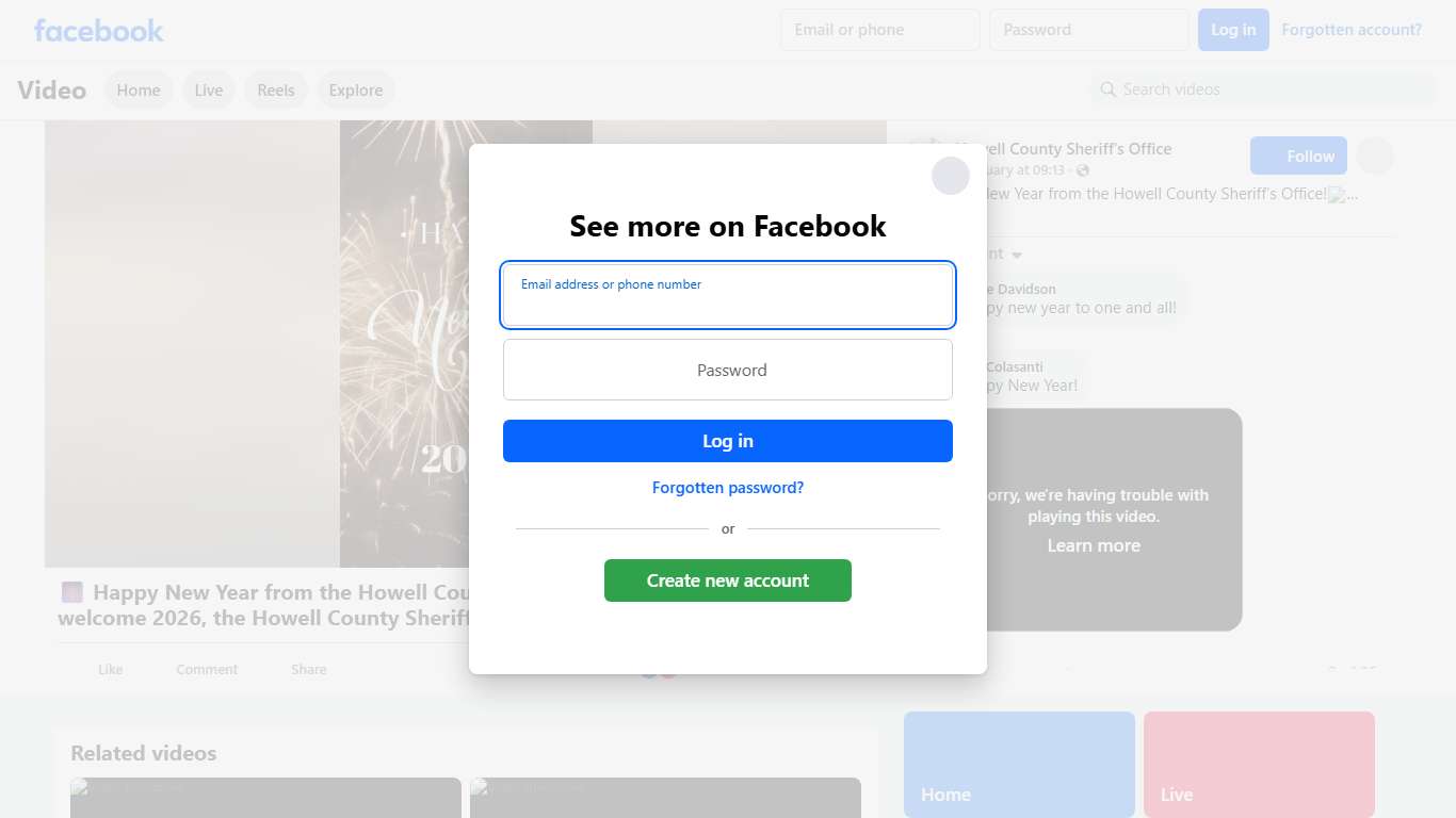 🎆 Happy New Year from the Howell County Sheriff’s Office!🎆 As we welcome 2026, the Howell County Sheriff’s Office would like to thank our citizens for your continued support, cooperation, and commitment to keeping our community strong and safe. We are proud to serve Howell County and grateful for the trust you place in us every day. As you celebrate and look ahead to the year to come, we encourage everyone to continue looking out for one another and making safety a priority- on the roads, at hom